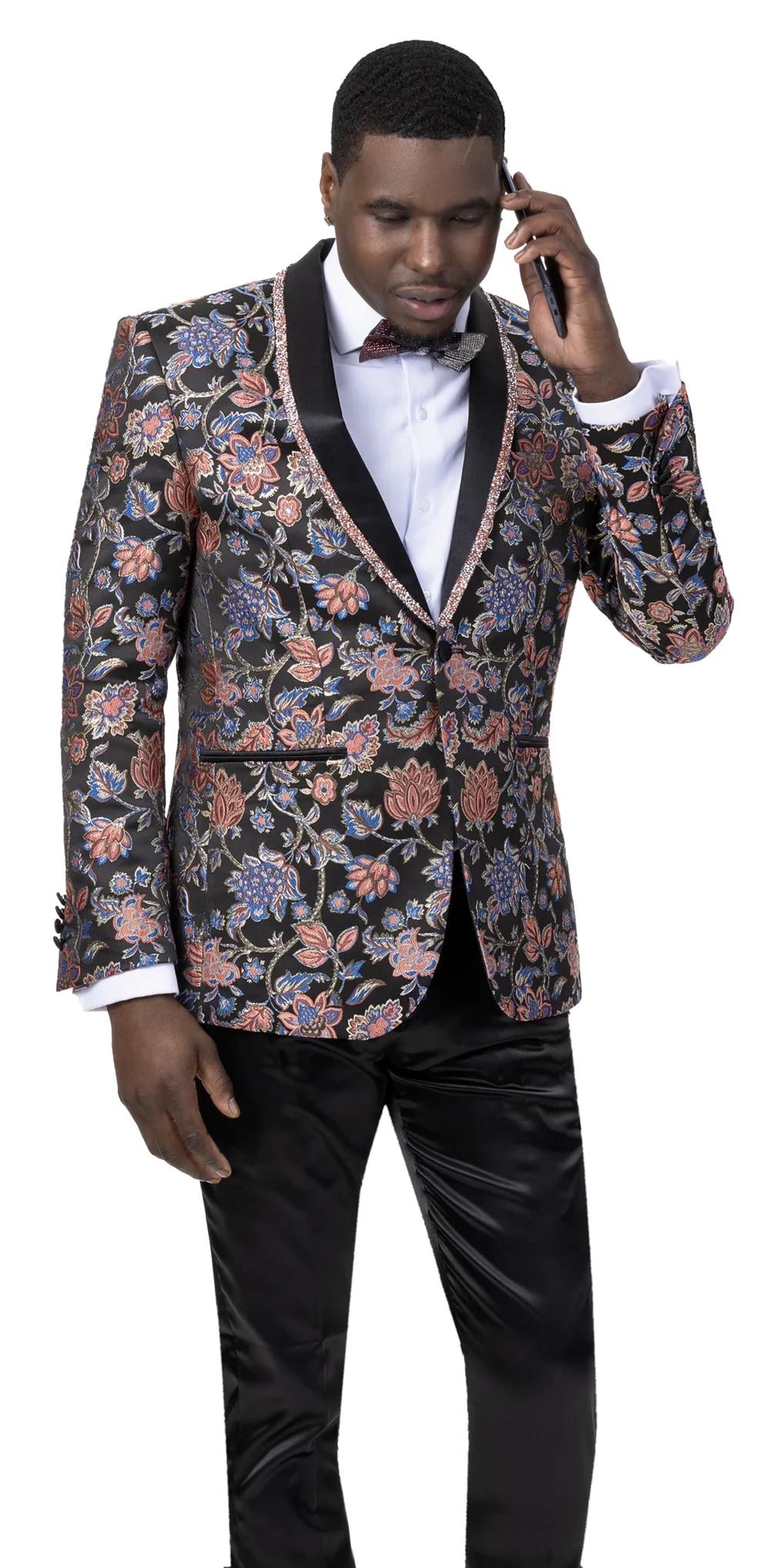 Black Multi Color Blazer