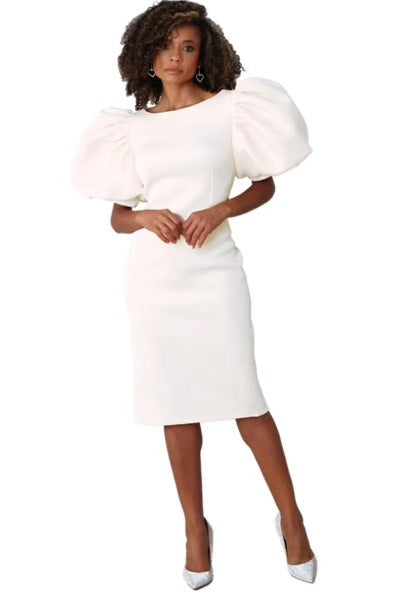 White Fitted Dress