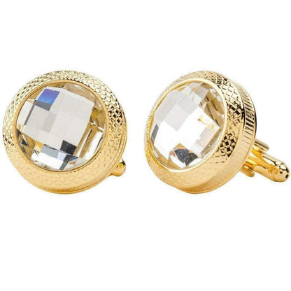 Gold classic circular cuff 